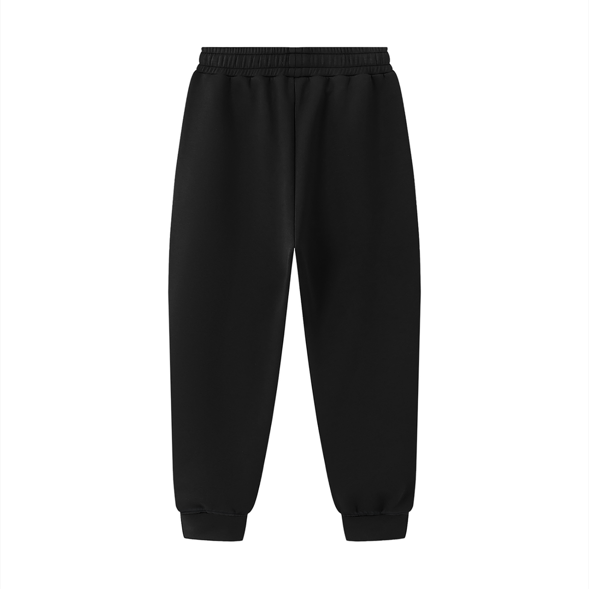 GRIPT FW26 Heavyweight Joggers in black, back view